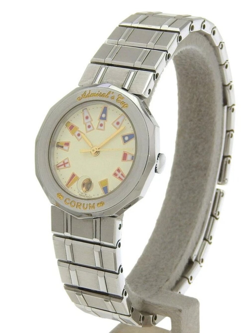CORUM Admirals cup Watches 39.610.20 V-50 whiteDial Stainless Steel Quartz...